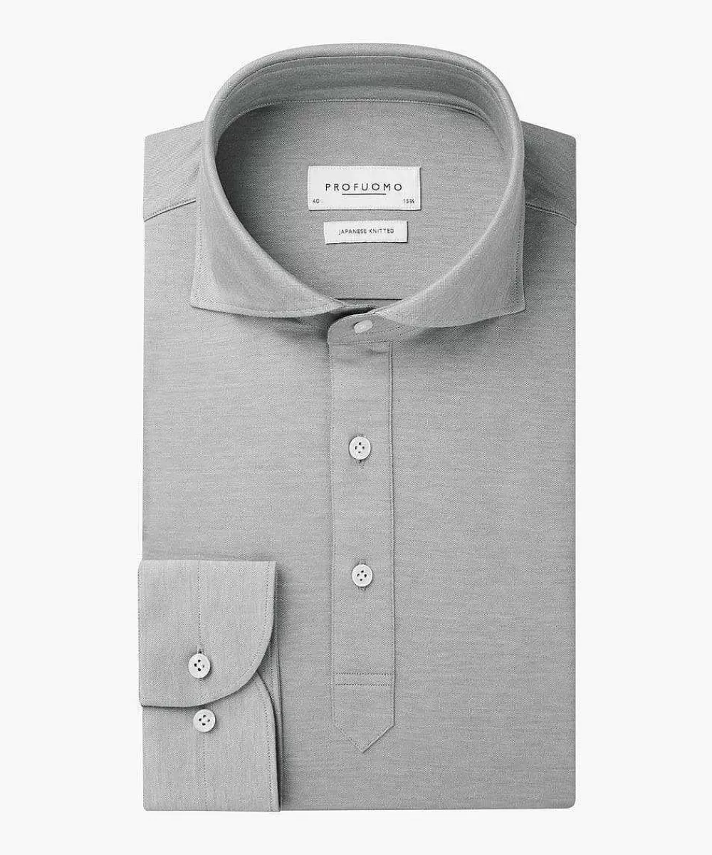 Flash Sale Japanese Knitted Polo Shirt The Japanese Knitted Shirt